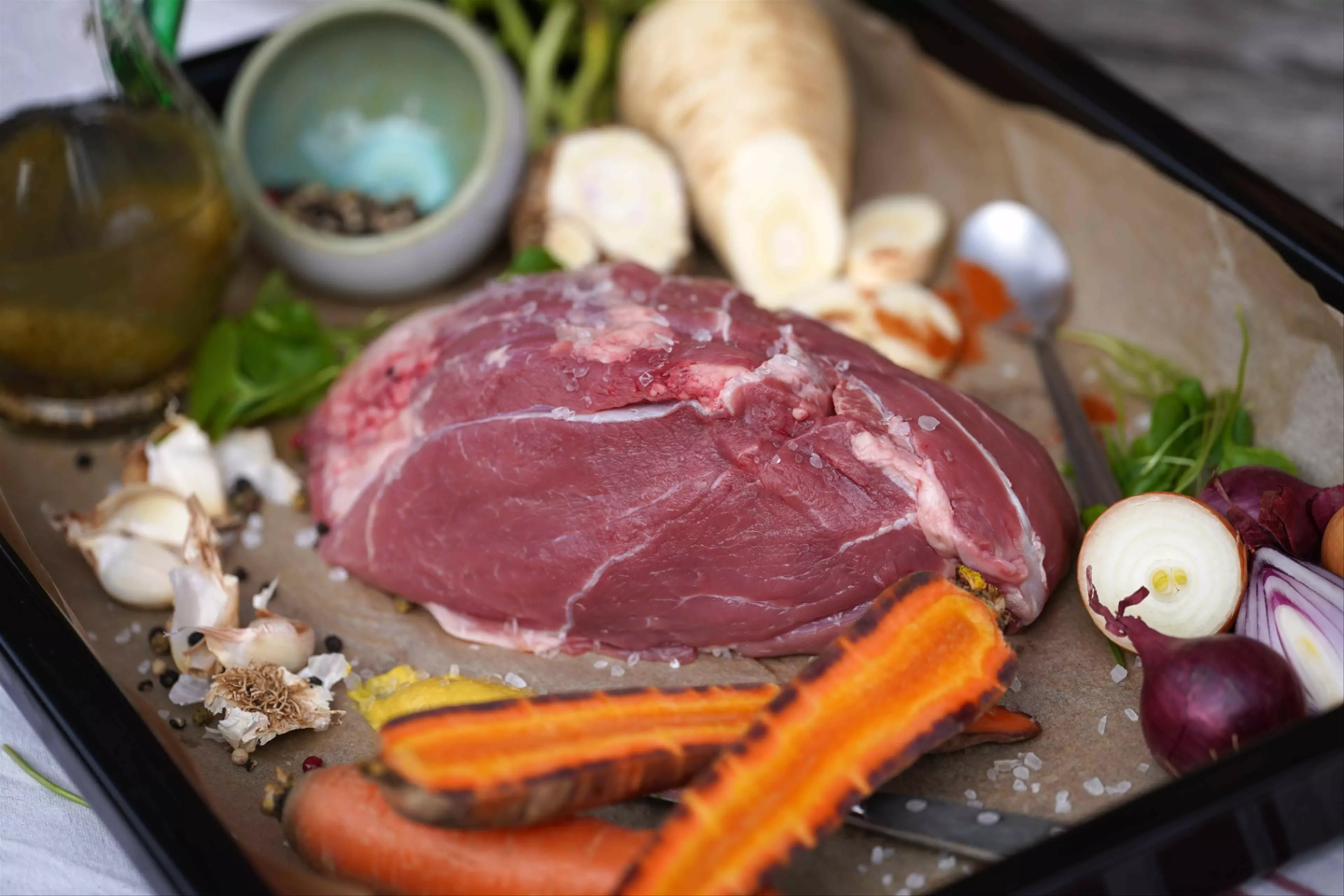Kalbsbraten, sehr fein Rezept von Bauer Fleck